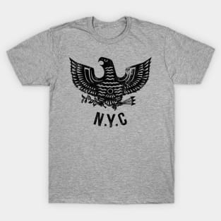 Eagle NYC - black (distressed) T-Shirt